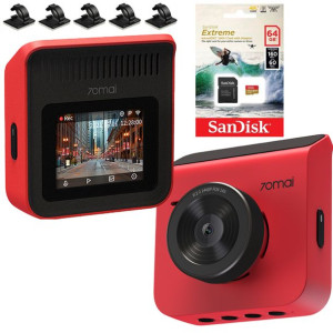 Kamera samochodowa 70mai A400 145° język PL 64GB