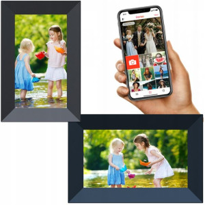 Denver Cyfrowa Foto Ramka Na Zdjęcia 7" Aplikacja