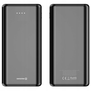 SWISSTEN Powerbank 20000 mAh 20W PD QC Power bank