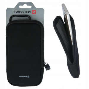 Etui Pokrowiec Na Telefon Swissten Blackrock 6.4''