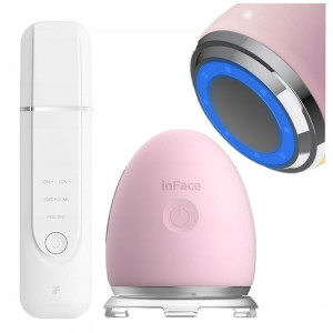 InFace PEELING KAWITACYJNY + masażer twarzy JAJKO