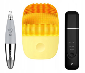 Inface Szczoteczka + Odkurzacz Do Wągrów + Peeling