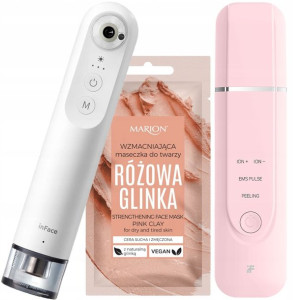 Inface Peeling Kawitacyjny + Wągrownik Z Kamerą Hd