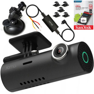 70mai M300 Język Pl+ Uchwyt + Adapter Up02 + 128gb