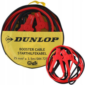 Kable rozruchowe przewody DUNLOP 3,5m 25mm 350A