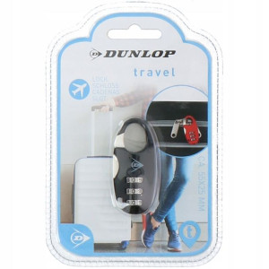 DUNLOP Kłódka do walizki szafki siłownię na szyfr