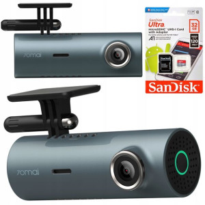 70mai M300 język PL + karta SANDISK 32 GB 120 MB/s