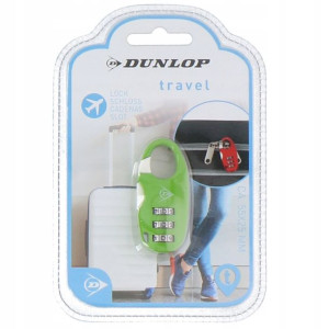 DUNLOP Kłódka do walizki szafki siłownię na szyfr