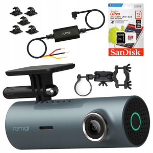 70mai M300 Język Pl + Uchwyt + Adapter Up02 + 32gb