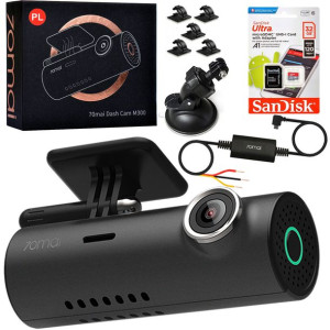 Wideorejestrator 70mai M300 + UCHWYT + UP02 + 32GB