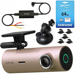 70mai M300 Język Pl + Uchwyt + Adapter Up02 + 64gb