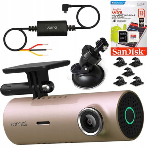 70mai M300 Język Pl + Uchwyt + Adapter Up02 + 32gb