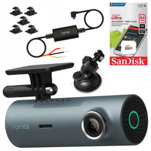 70mai M300 wideorejestrator+ UCHWYT+ parking+ 64GB