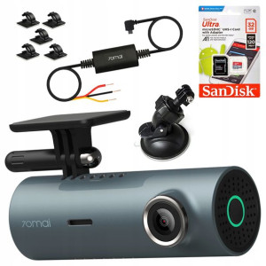 70mai wideorejestrator M300 + UCHWYT + UP02 + 33GB