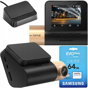 Rejestrator jazdy 70mai Lite 2 + GPS + karta 64GB