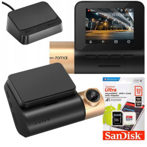 Wideorejestrator 70mai Lite 2 + GPS + karta 32GB