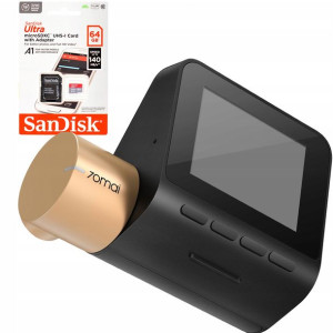 Rejestrator jazdy 70mai Lite 2+ karta pamięci 64GB