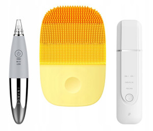 Inface Szczoteczka + Odkurzacz Do Wągrów + Peeling