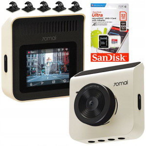 Kamera samochodowa 70mai A400 145° język PL 32GB