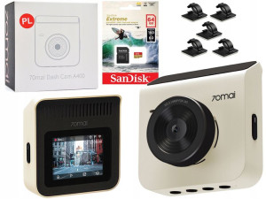 Kamera samochodowa 70mai A400 145° język PL 64GB