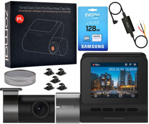 70mai A500S + RC06 + filtr CPL + kit UP02 + 128GB