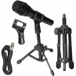 Mikrofon pojemnościowy MAONO AU-KC02TR XLR +STATYW