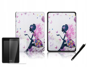 ETUI DO KINDLE Paperwhite 3 Pokrowiec WRÓŻKA+Folia