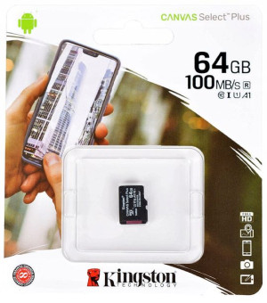 Kingston Karta Pamięci Microsd 64gb Micro Cl10