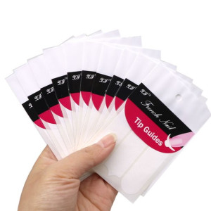 6 X Paski Do French Manicure Samoprzylepne