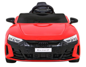 Audi RS E-Tron GT na akumulator czerwony + Pilot + Napęd 4x4 + Radio MP3