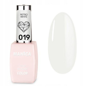 Manica Lakier hybrydowy - Retro White 019 10ml