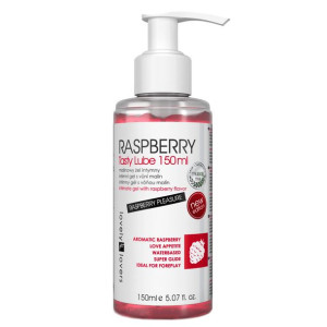 Żel do masażu i seksu o zapachu malin 150 ml.