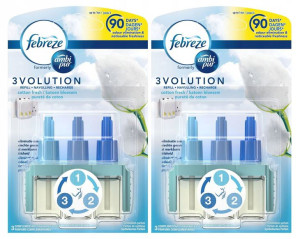 Ambi Pur 3Volution KWIATY BAWEŁNY wkład zapas 2x20ml
