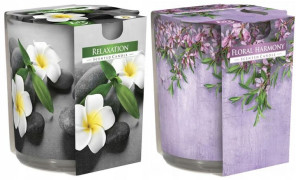 Bispol Świece Zapachowe w szkle Floral Relaxation