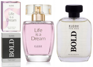 Elode BOLD Life is a Dream Woda perfumowana ZESTAW DLA PARY