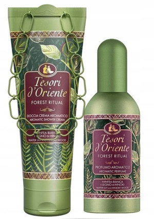 Tesori d'Oriente FOREST RITUAL Woda perfumowana + Żel pod prysznic