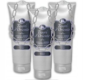 TESORI Żel pod Prysznic MIRRA 3x 250 ml Zestaw