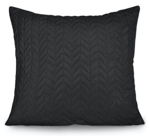 Poszewka na Poduszkę Jasiek Velvet Czarna 45x45