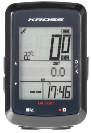 Licznik Rower Bezprzewodowy Kross Krc650 Track Gps