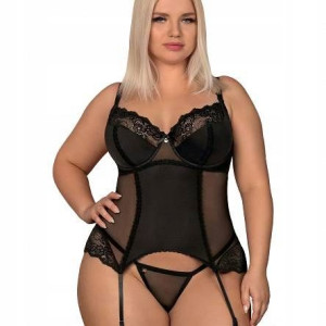 Gorset i stringi XXL. Seksowny. Elastyczny