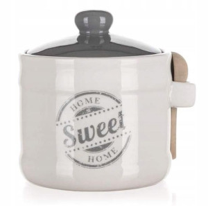 POJEMNIK NA SÓL żywność z łyżeczką HOME 400 ml