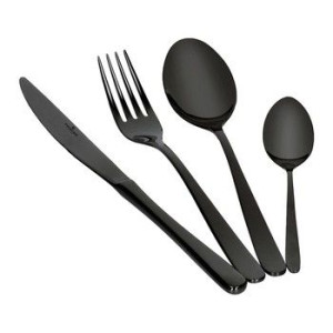 Komplet sztućców 24 szt. VESPER Black ZWIEGER