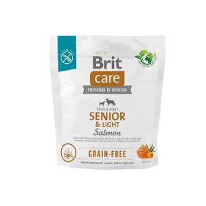 Brit Care Grain-Free Senior & Light Salmon Bezzbożowa Karma Dla Starszych P