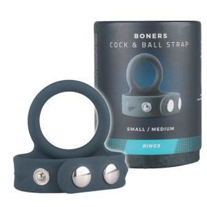 Pierścień erekcyjny Cock & Ball Strap S/M