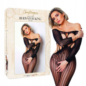 Bodystocking elastyczne z otworami. Uniwersalne
