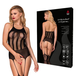 Bielizna erotyczna. Bodystocking. Otwarty krok.