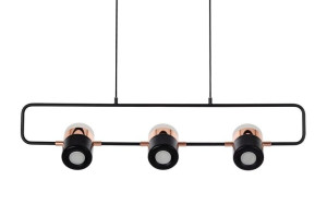 Lampa wisząca BLINK 3 czarna
