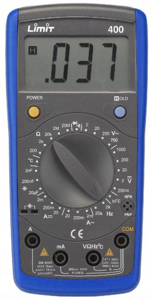 Multimetr, miernik cyfrowy Limit 400