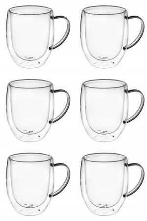 SZKLANKA termiczna na kawę herbatę 6x 340 ml kubek