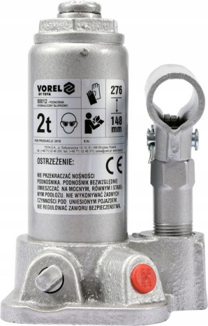 Podnośnik Hydrauliczny Słupkowy 2t 80012 Vorel